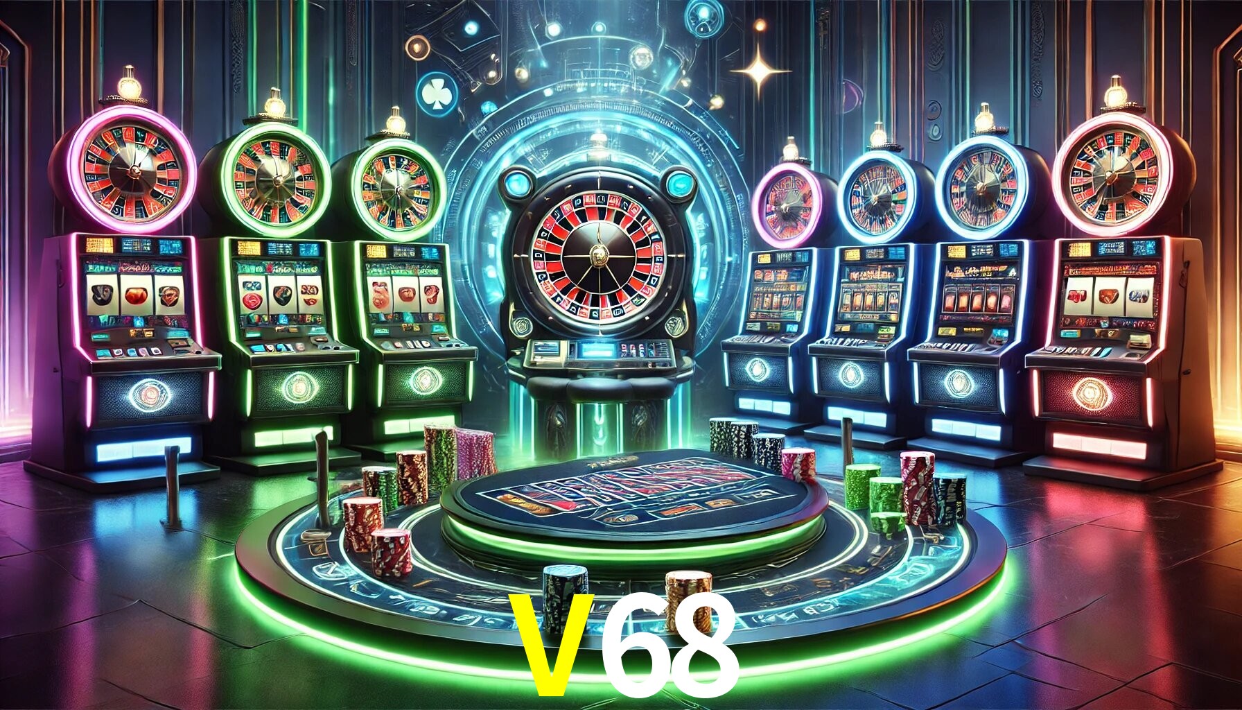 Jogos emocionantes no V68